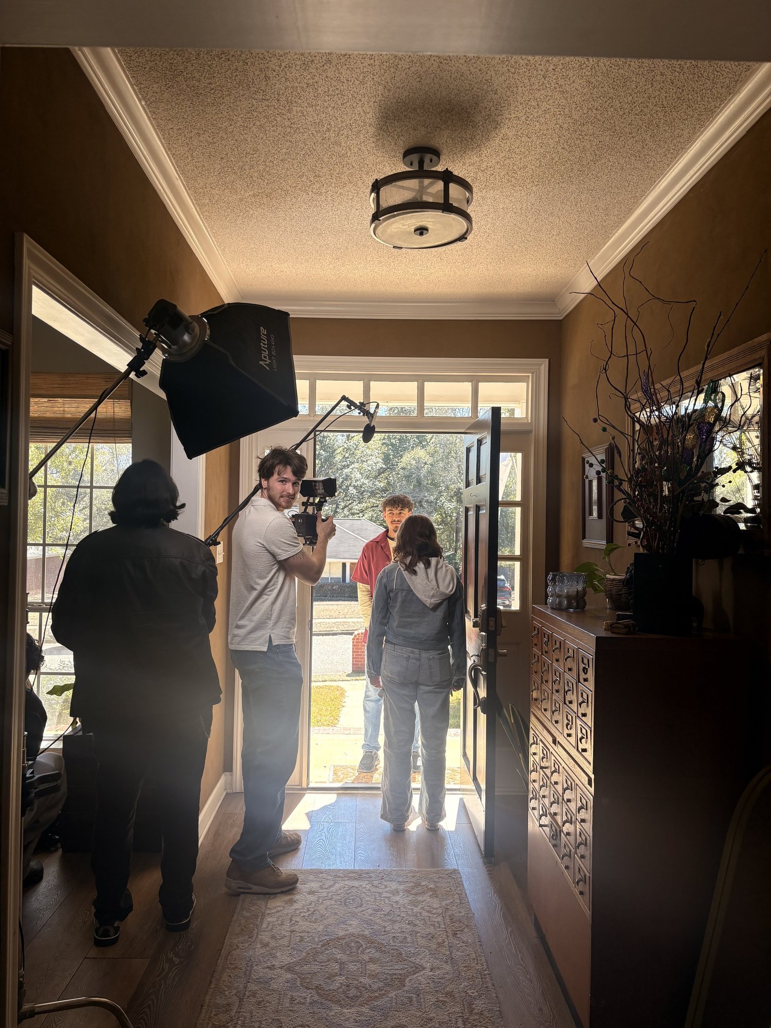 Jesse Starling behind the camera